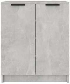vidaXL Παπουτσοθήκη Γκρι Σκυροδέματος 59x35x70 εκ. Επεξεργασμένο Ξύλο