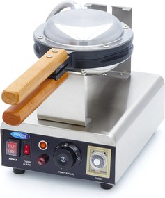 Waffle Maker - 1 Waffle - Round Honeycomb Pattern