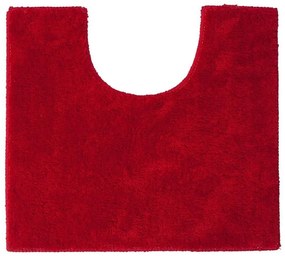 Πατάκι Λεκάνης Doux Red Sealskin 45x50cm Πολυέστερ