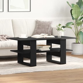 vidaXL Τραπέζι Καφέ Μαύρη Δρυς 102x55x42 εκ. Επεξεργασμένο Ξύλο