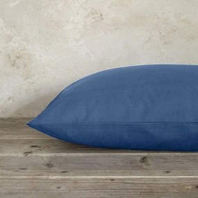 Μαξιλαροθήκες Unicolors (Σετ 2τμχ) Dark Denim Nima 52X72 100% Cotton