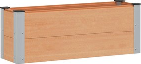 vidaXL Υπερυψωμένη Ζαρντινιέρα Καφέ 100 x 30 x 36 cm