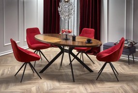 LOCARNO table, color: walnut / black DIOMMI V-CH-LOCARNO-ST DIOMMI-60-21436