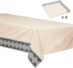 Τραπεζομάντηλο και πετσέτες Atmosphera - 150x250 - 7τμχ