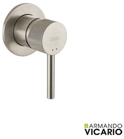 Armando Vicario INDUSTRIAL Μίκτης εντοιχισμού 1 εξόδου Inox Finish