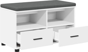 vidaXL Παγκάκι Χαλωρίου Λευκός 80 x 38 x 46 εκ