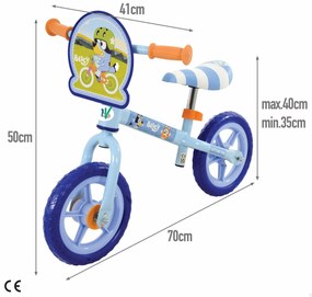 Παιδικό πατίνι Bluey 70 x 50 x 41 cm Μπλε Πολύχρωμο
