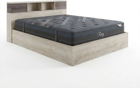 Κρεβάτι με στρώμα Olympus-Resty pakoworld castillo-toro 160x200εκ