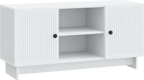 VidaXL Ντουλάπι TV 102 x 34,5 x 50 εκ. Λευκό Επεξεργασμένο Ξύλο