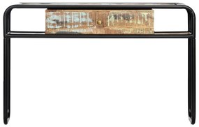 vidaXL Τραπέζι Κονσόλα 118 x 30 x 75 εκ. από Μασίφ Ανακυκλωμένο Ξύλο