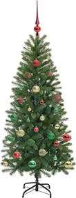 vidaXL Τεχνητό Χριστουγεννιάτικο Δέντρο Πράσινο 150 cm ΠΕ και PVC