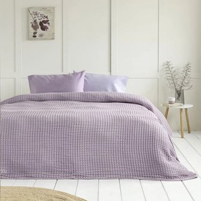 Κουβέρτα Comfy Warm Lilac Nima Υπέρδιπλο 220x240cm 100% Βαμβάκι