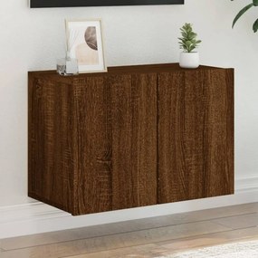 VidaXL Ντουλάπι Τοίχου Τηλεόρασης Καφέ Δρυς 60 x 30 x 41 εκ.