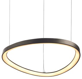 ΚΡΕΜΑΣΤΟ Φ/Σ LED 44W CCT 4670LM HARMONY ΜΑΥΡΟ ΑΛΟΥΜΙΝΙΟ IP20 D60XH120CM - BR97LEDP60BKCCT