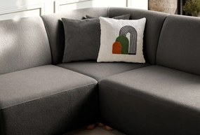 Corner Sofa S-Loft Right - Anthracite Anthracite
