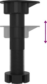 ντουλάπι φούρνου vidaXL "Lucca" Υψηλή στιλπνότητα λευκό