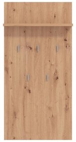 Έπιπλο Εισόδου - κρεμάστρα Lanzarote CIV Artisan Oak 67x19,5x137 εκ. 67x19.5x137 εκ.