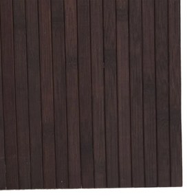 vidaXL Διαχωριστικό Δωματίου Σκούρο Καφέ 165 x 800 εκ. από Μπαμπού