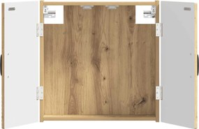 vidaXL Ντουλάπα Πινάκων Βελών HAARLEM Artisan Δρυς Επεξεργασμένο Ξύλο
