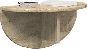 vidaXL Ράφι Τοίχου Δρύς Sonoma 48 x 24 x 24 εκ Επεξεργασμένο ξύλο