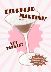 Εικονογράφηση Espresso Martini Yes Please!, Athene Fritsch