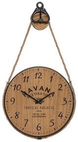 Ρολόι Τοίχου (Φ38) Αθόρυβο A-S Pouli Cuba 179404