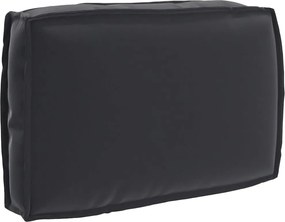 vidaXL Σετ μαξιλαριών 3 pcs Μαύρο Ύφασμα Όξφορντ