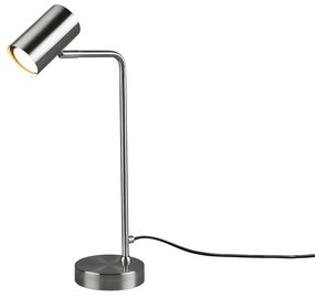 Λάμπα Επιτραπέζια Retro Trio Lighting Marley 512400107 Νίκελ Ματ