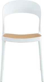 ΚΑΡΕΚΛΑ ΠΟΛΥΠΡΟΠΥΛΕΝΙΟΥ ΛΕΥΚΗ-ΜΠΕΖ CLEO HM5936.01 41x53x81Υ εκ.