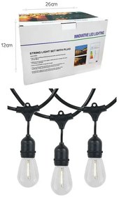 Εξωτερικά φώτα κρεμαστά γιρλάντα LED 5m 5L- Innovative LED lighting
