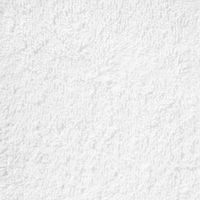 vidaXL Παντόφλες Premium SOLUND 50 τεμ. Λευκό 30x30 εκ. 600 γρ./μ²