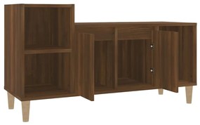 vidaXL Έπιπλο Τηλεόρασης Καφέ Δρυς 100x35x55 εκ. Επεξεργασμένο Ξύλο