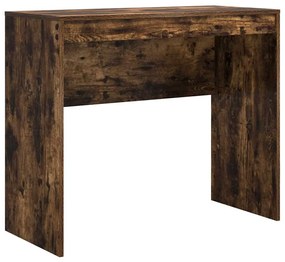 vidaXL Γραφείο με συρτάρι 2 pcs Καπνιστό Δρύς