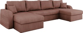 Γωνιακός καναπές Kris U-Mporntw