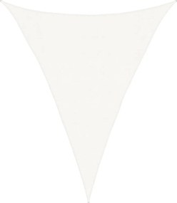 vidaXL Πανί Σκίασης Λευκό 3 x 4 x 4 μ. από HDPE 160 γρ./μ²