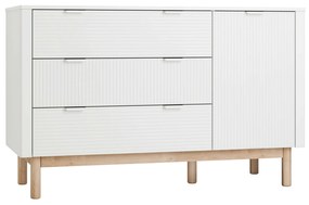 Βρεφική συρταριέρα Miloo XL Λευκή