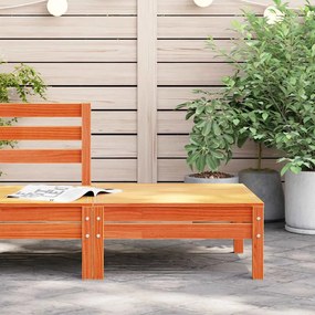 vidaXL Corner Sofa Solid pine wood Κερί Παλαίωσης Standard