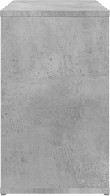 vidaXL Βοηθητικό Ντουλάπι Γκρι Σκυροδέματος 60x30x50 εκ. Επεξ. Ξύλο