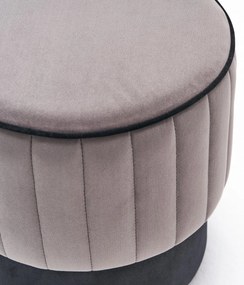 Pouffe Rose Puf - Grey Grey