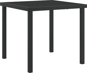 vidaXL Σέτ φαγητού για κήπο 5 pcs Μπεζ συνθετικό ρατάν