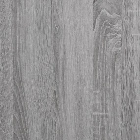 Ραφιέρα Τοίχου Γκρι Sonoma 102x30x29 εκ. Επεξεργασμένο Ξύλο - Γκρι