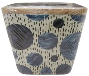 Lalos Δοχείο Fiber Bamboo 11x10.5cm Short 5577-2