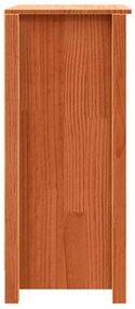 vidaXL Πλαϊνό γραφείο Καφέ 70 x 35 x 80 εκ.