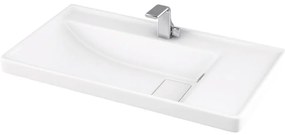 Νιπτήρας Αναρτώμενος Quattro 8080 80x45x19cm White Karag Πορσελάνη