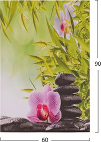 ΠΙΝΑΚΑΣ ΚΑΜΒΑΣ FLOWER HM7154.08 60X90X2.5 εκ.