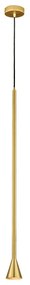Φωτιστικό Οροφής Μονόφωτο Aca Clouzot YL22801PGD Gold