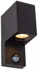 Φωτιστικό Επίτοιχο Lucide 69802-01-30 ZARO IR Μαύρο Ματ (Black Mat)