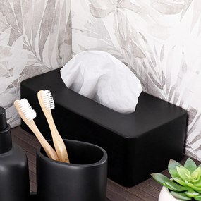 Θήκη Για Χαρτομάντηλα (26x13.5x8.3) T-D Black 6726103