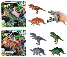 Stretchy dino 20x22cm ToyMarkt 913391 71-3371