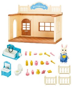 Κουκλόσπιτο Mini με Αξεσουάρ Μπάνιου